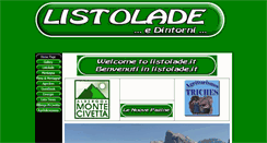 Desktop Screenshot of listolade.it